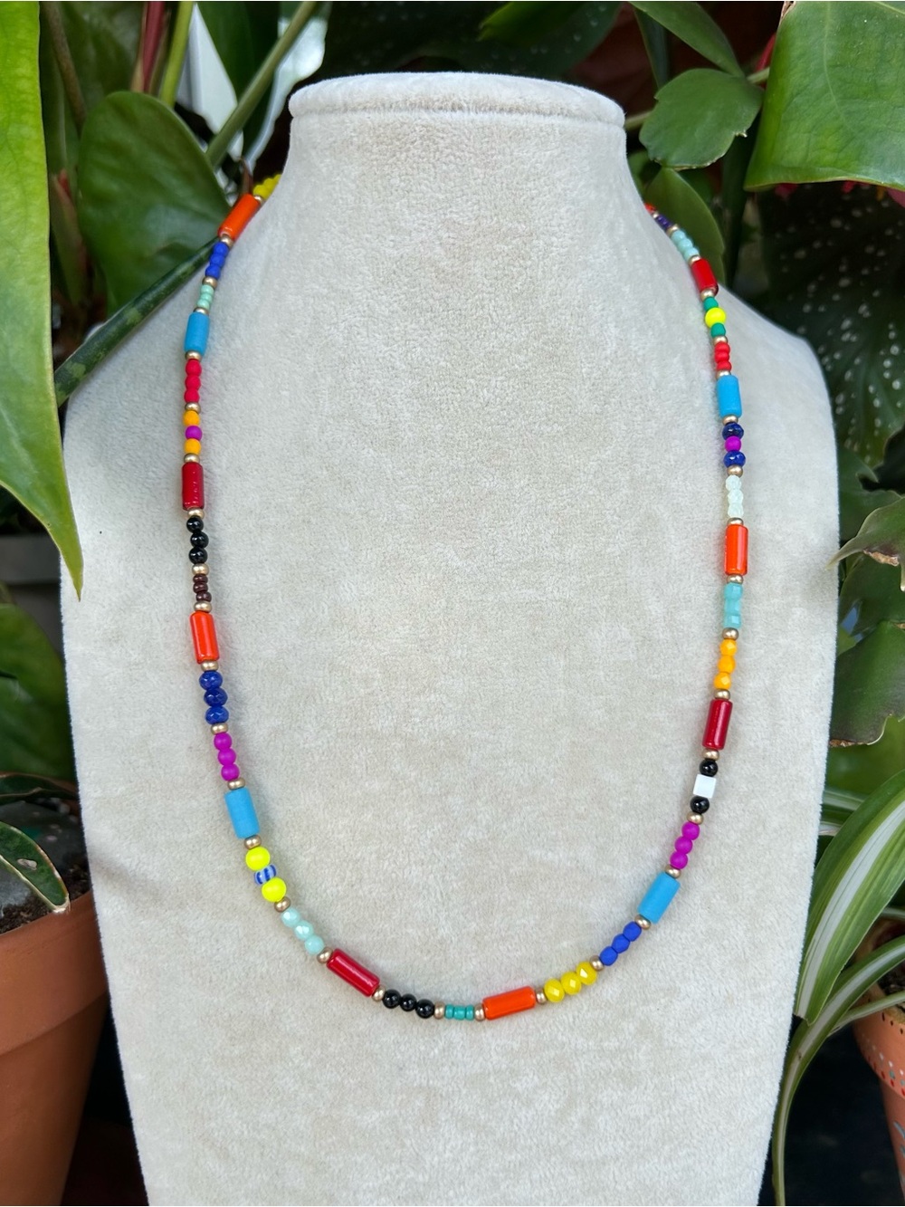 Fun colorful necklace